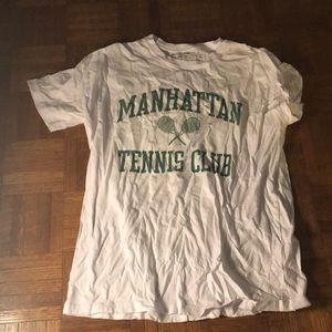 abercrombie shirt short sleeve white size xs